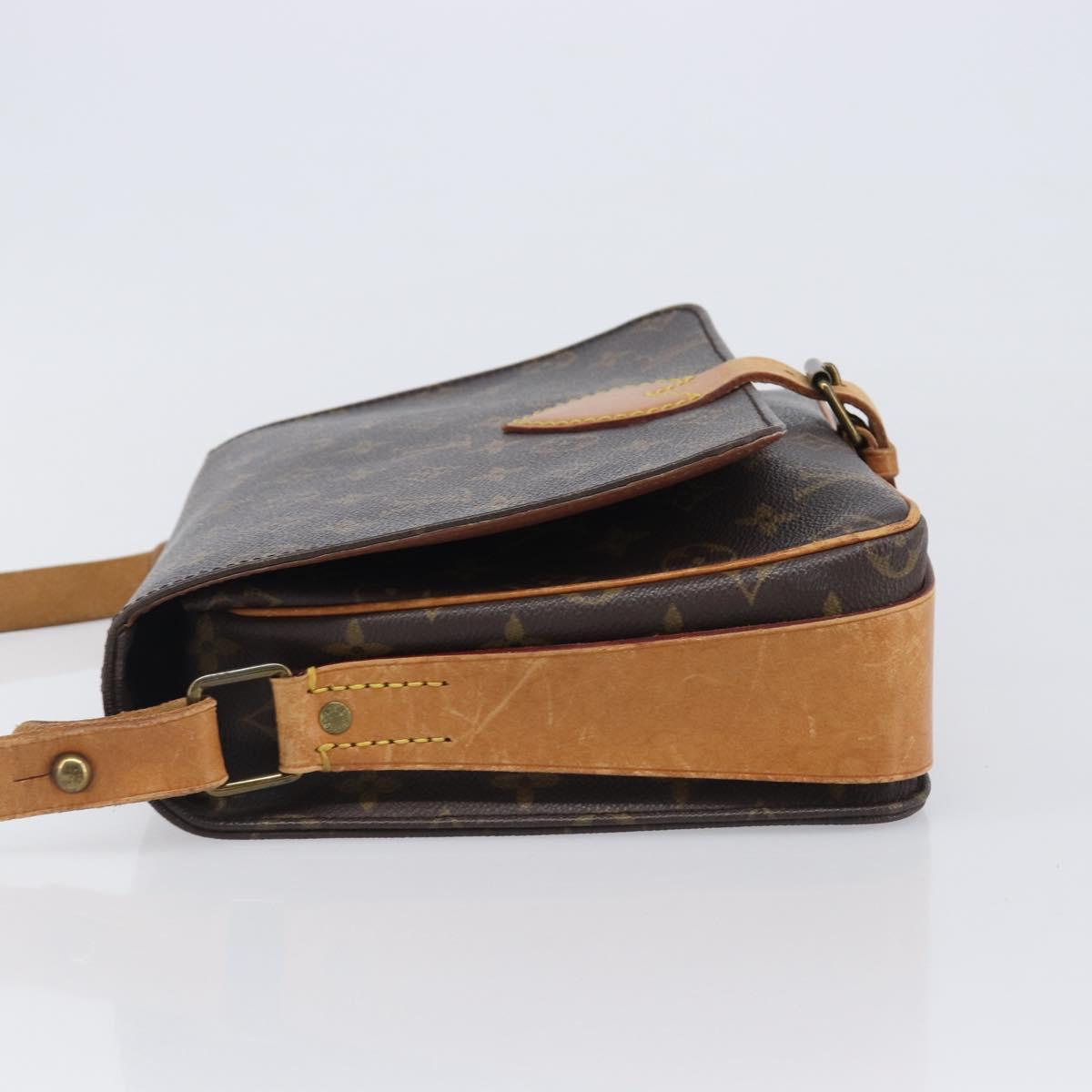 LOUIS VUITTON Monogram Cartouchiere GM Shoulder Bag M51252 LV Auth ep16505