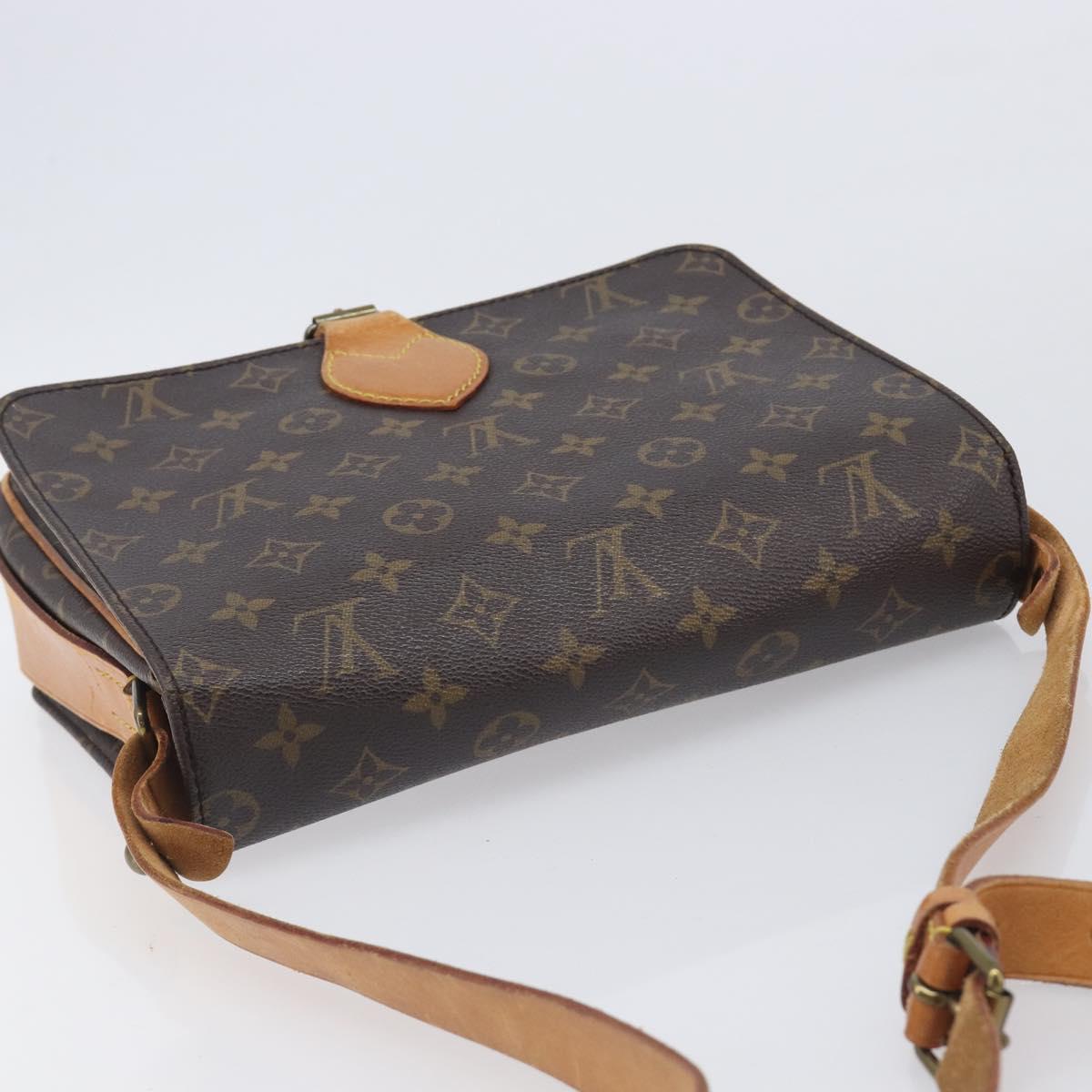 LOUIS VUITTON Monogram Cartouchiere GM Shoulder Bag M51252 LV Auth ep16505