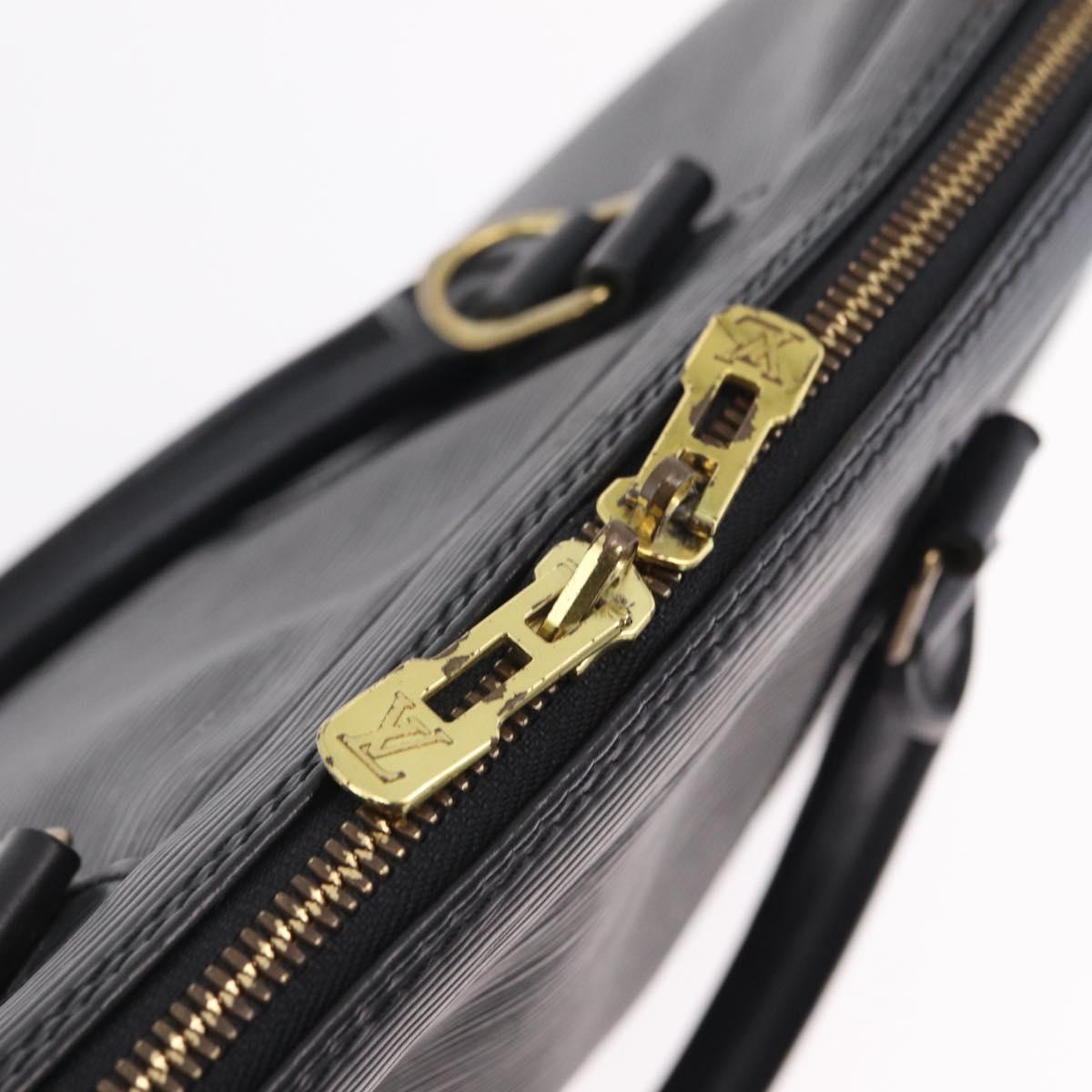 LOUIS VUITTON Epi Porte Documents Voyage Bag Black M40321 LV Auth ep16509