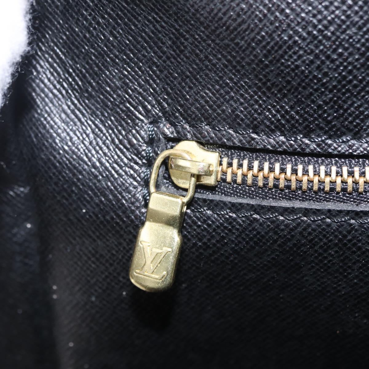 LOUIS VUITTON Epi Porte Documents Voyage Bag Black M40321 LV Auth ep16509