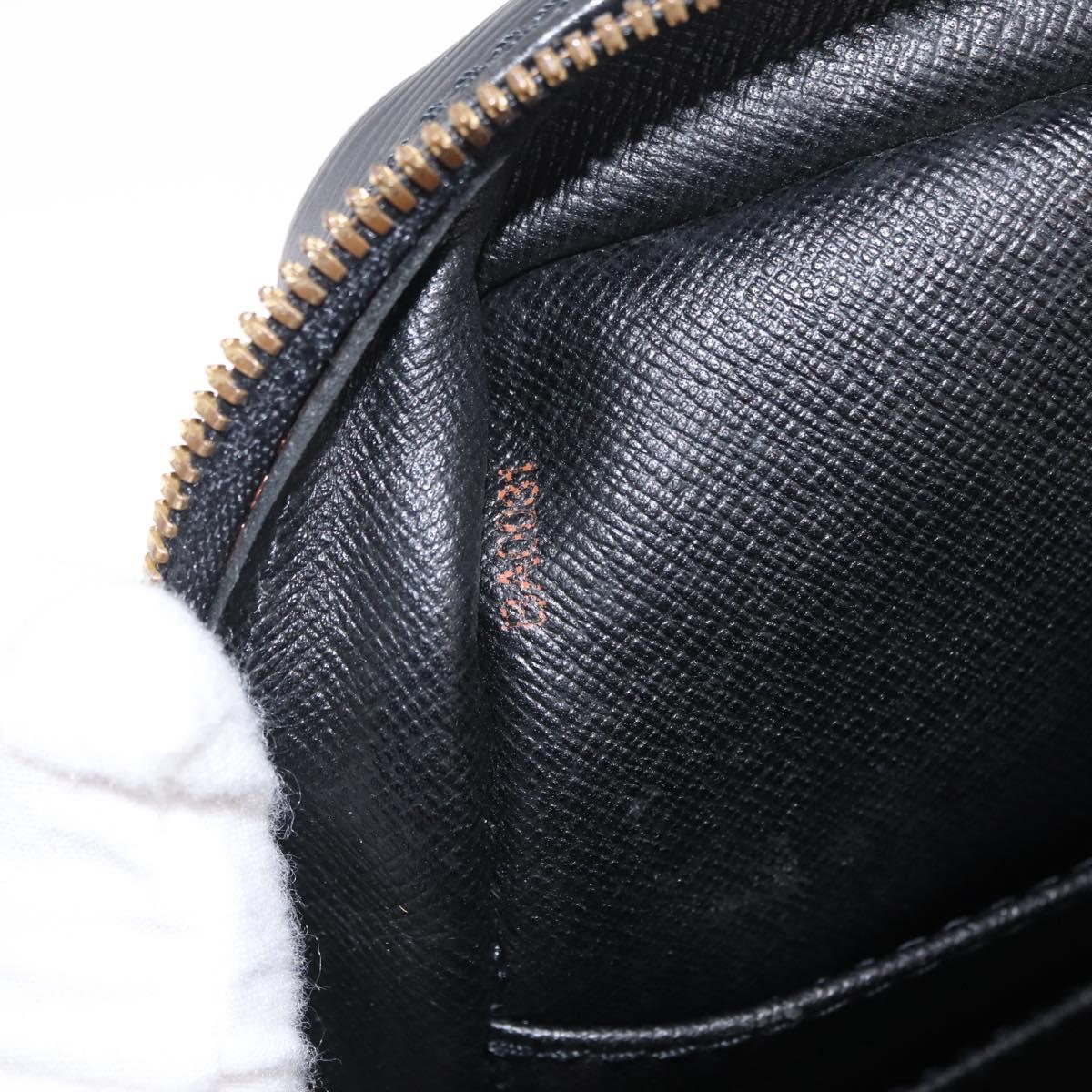 LOUIS VUITTON Epi Porte Documents Voyage Bag Black M40321 LV Auth ep16509