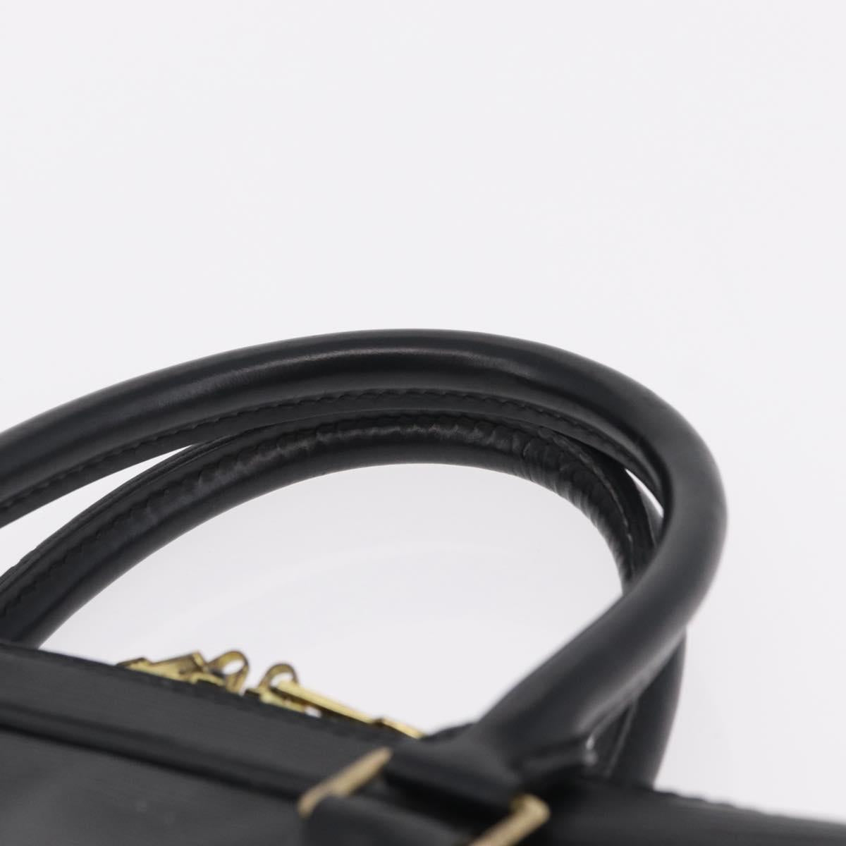 LOUIS VUITTON Epi Porte Documents Voyage Bag Black M40321 LV Auth ep16509