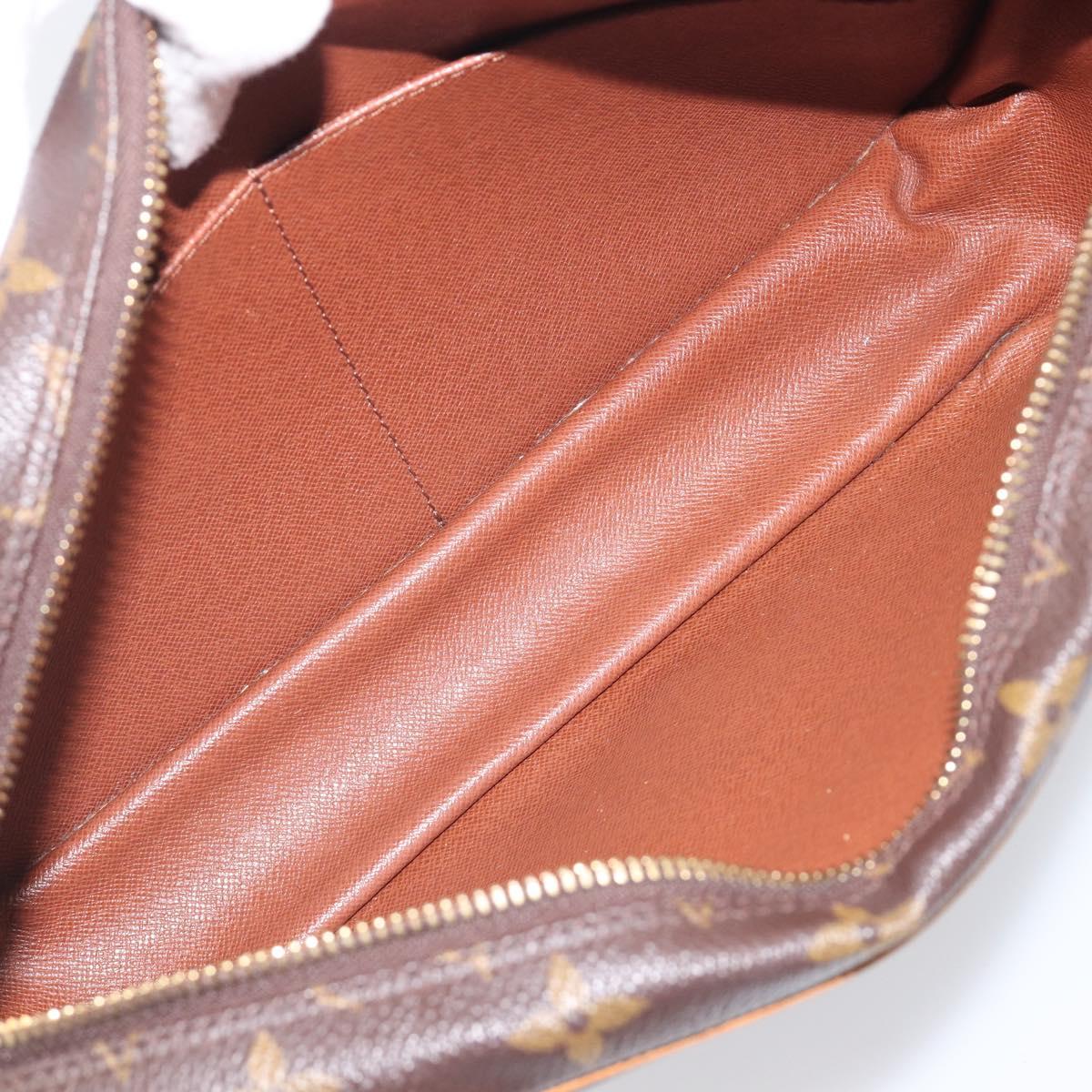 LOUIS VUITTON Monogram Compiegne 28 Clutch Bag M51845 LV Auth ep16522A