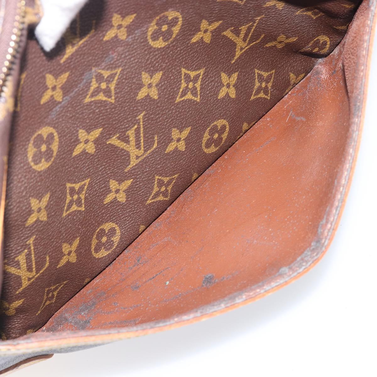 LOUIS VUITTON Monogram Compiegne 28 Clutch Bag M51845 LV Auth ep16522A