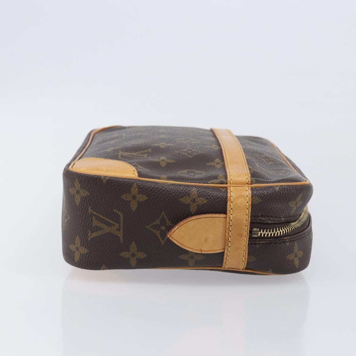 LOUIS VUITTON Monogram Compiegne 28 Clutch Bag M51845 LV Auth ep16522A
