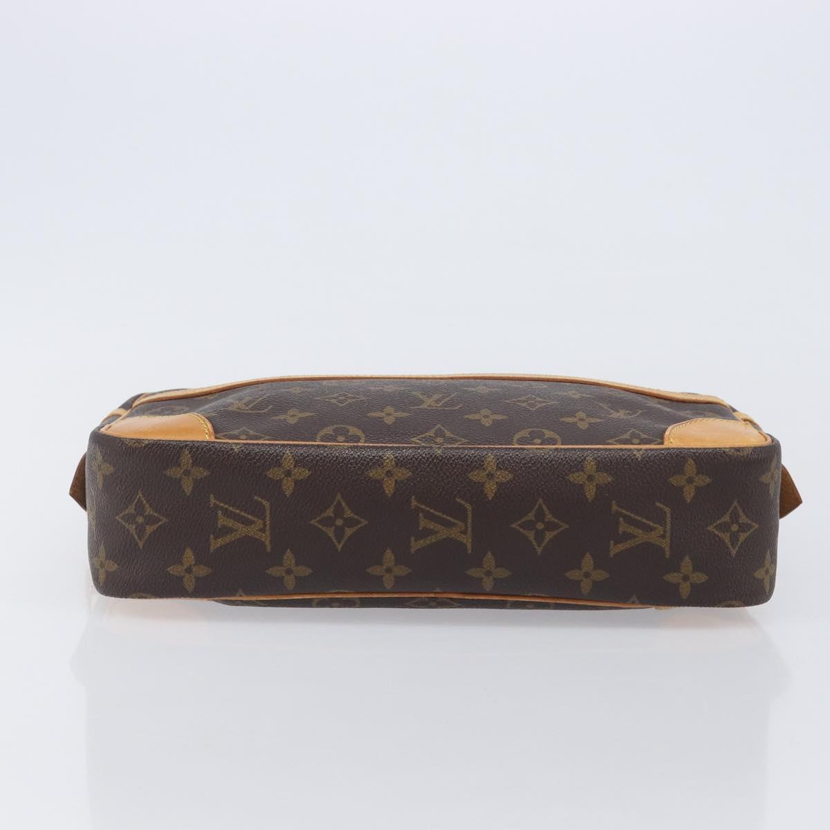 LOUIS VUITTON Monogram Compiegne 28 Clutch Bag M51845 LV Auth ep16522A