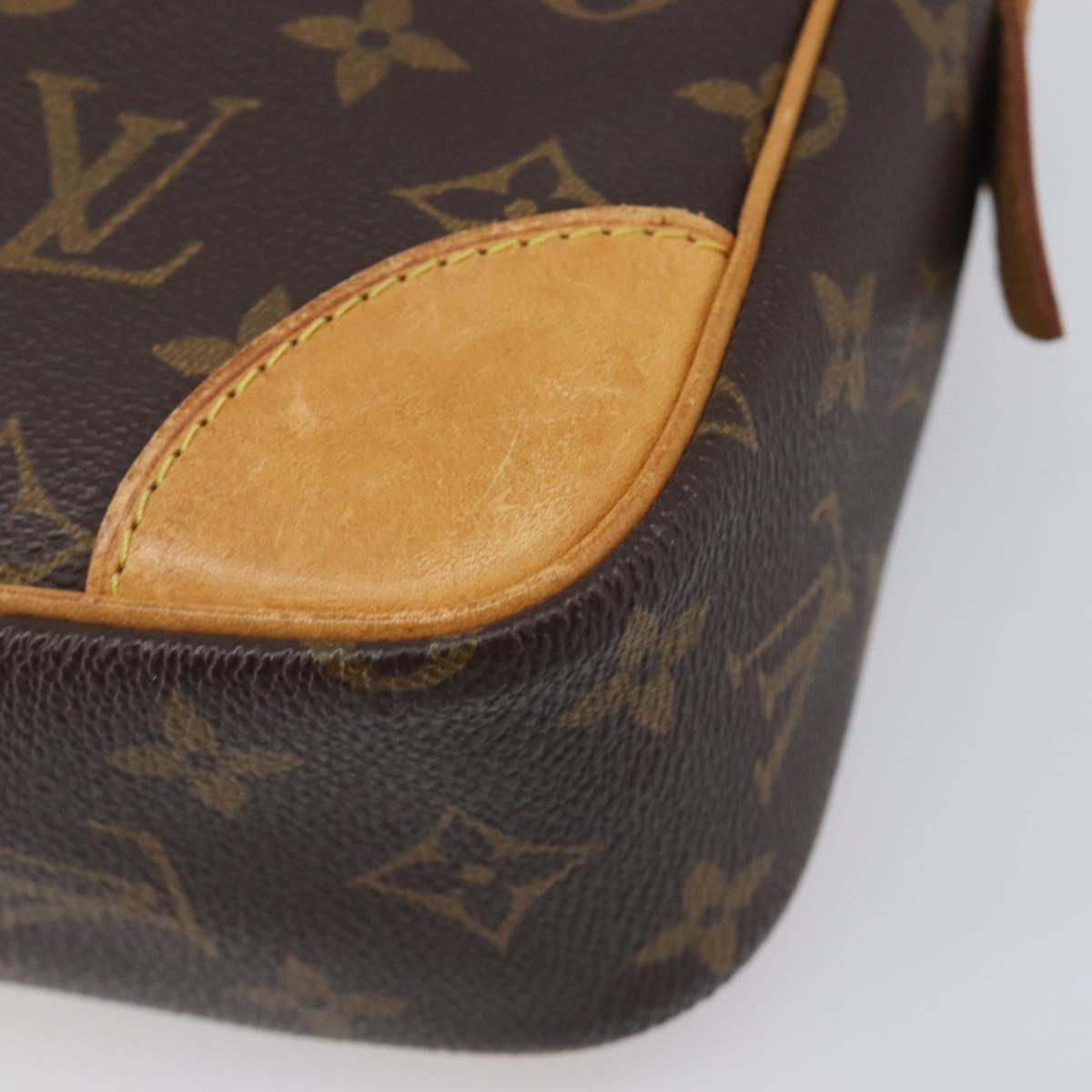 LOUIS VUITTON Monogram Compiegne 28 Clutch Bag M51845 LV Auth ep16522A