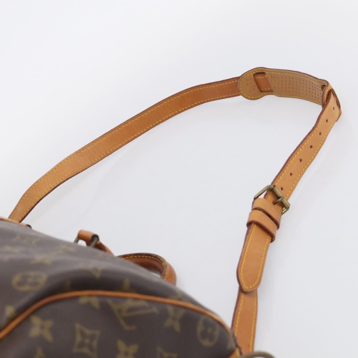 LOUIS VUITTON Monogram Keepall Bandouliere 50 Boston Bag M41416 LV Auth ep16532