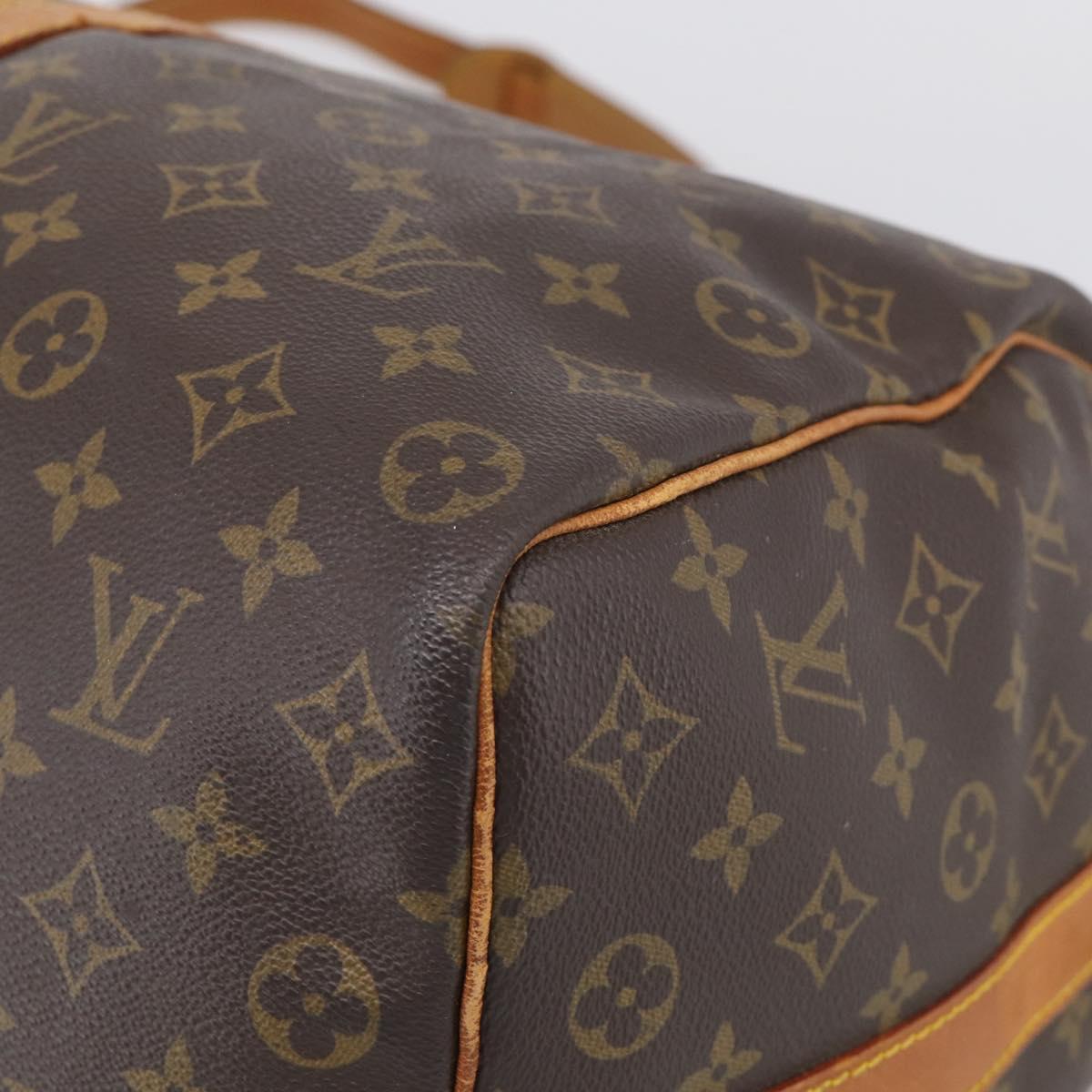 LOUIS VUITTON Monogram Keepall Bandouliere 50 Boston Bag M41416 LV Auth ep16532