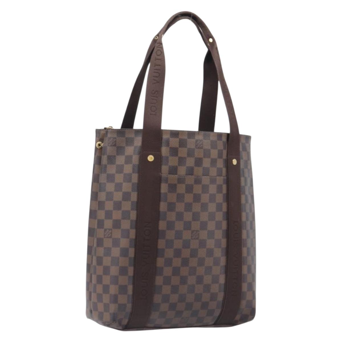 LOUIS VUITTON Damier Ebene Kababobur Tote Bag N52006 LV Auth ep16536