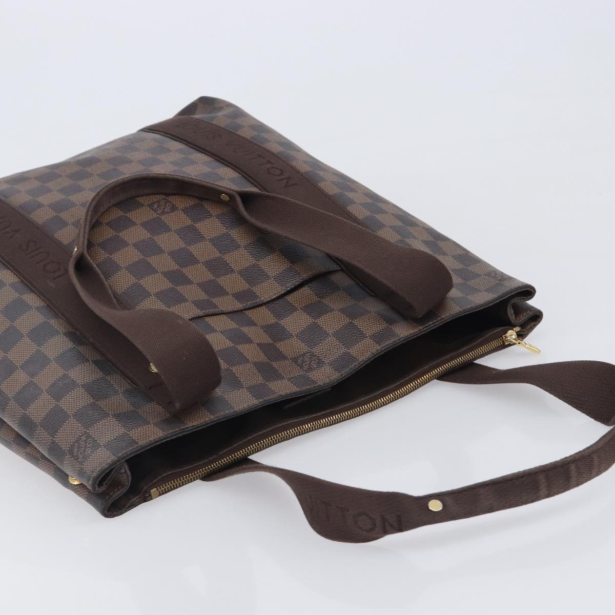 LOUIS VUITTON Damier Ebene Kababobur Tote Bag N52006 LV Auth ep16536