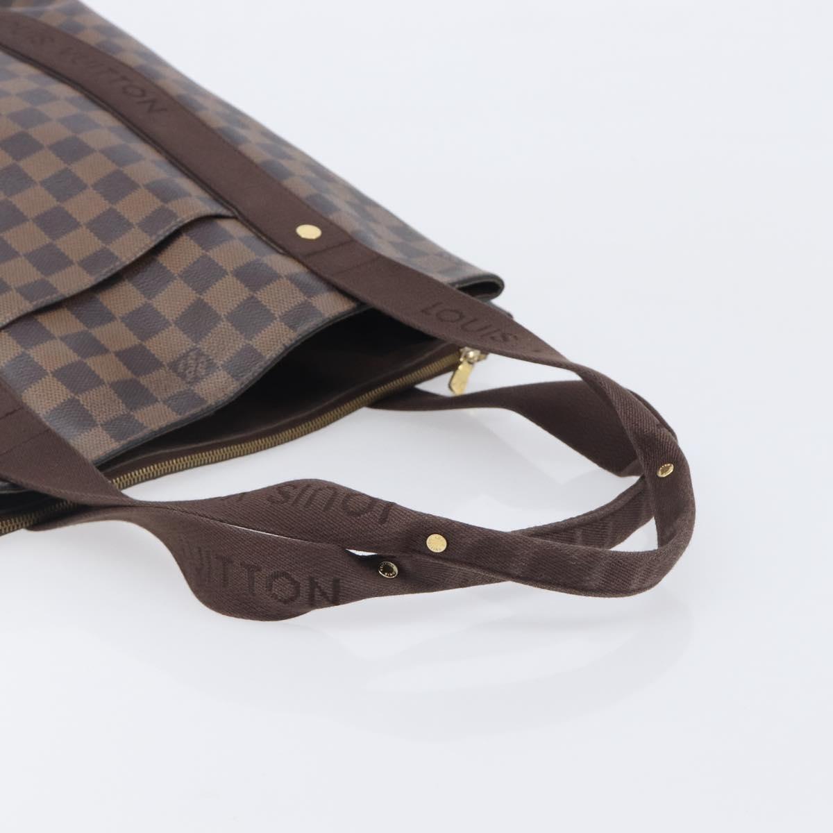 LOUIS VUITTON Damier Ebene Kababobur Tote Bag N52006 LV Auth ep16536