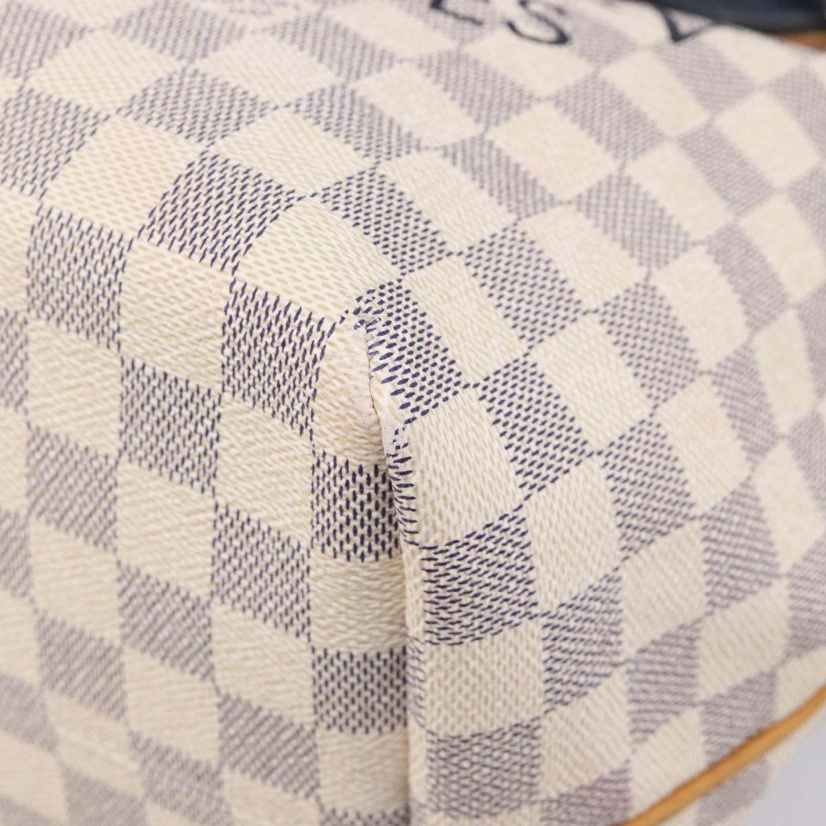 LOUIS VUITTON Damier Azur Plan Soleil Cabas PM Tote Bag N41179 LV Auth ep16538V