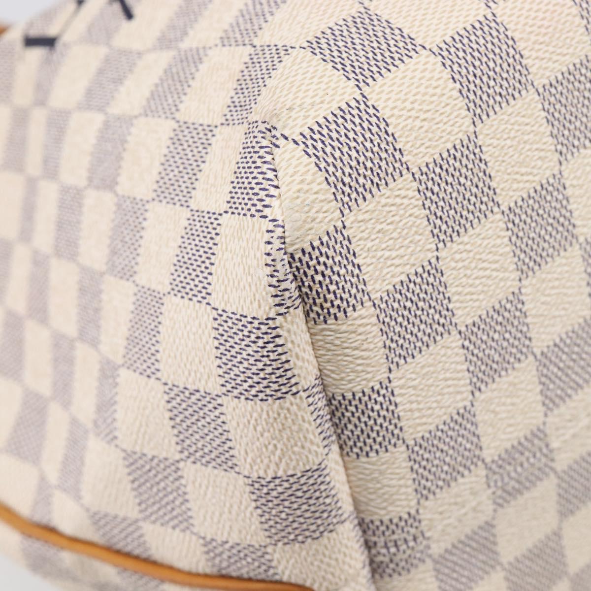 LOUIS VUITTON Damier Azur Plan Soleil Cabas PM Tote Bag N41179 LV Auth ep16538V