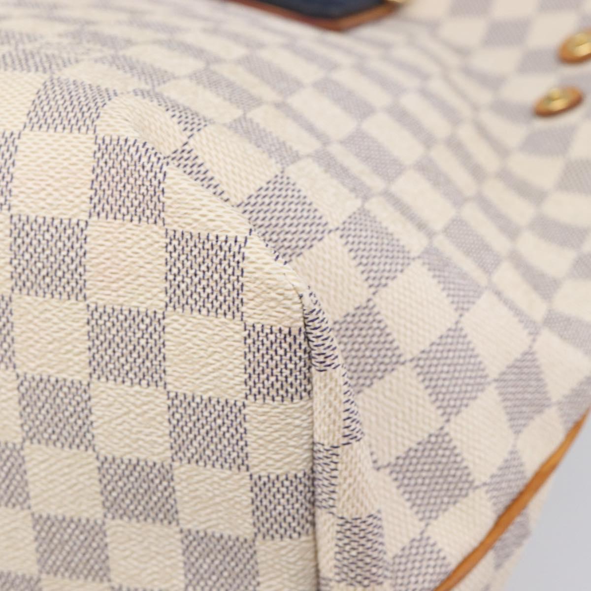 LOUIS VUITTON Damier Azur Plan Soleil Cabas PM Tote Bag N41179 LV Auth ep16538V