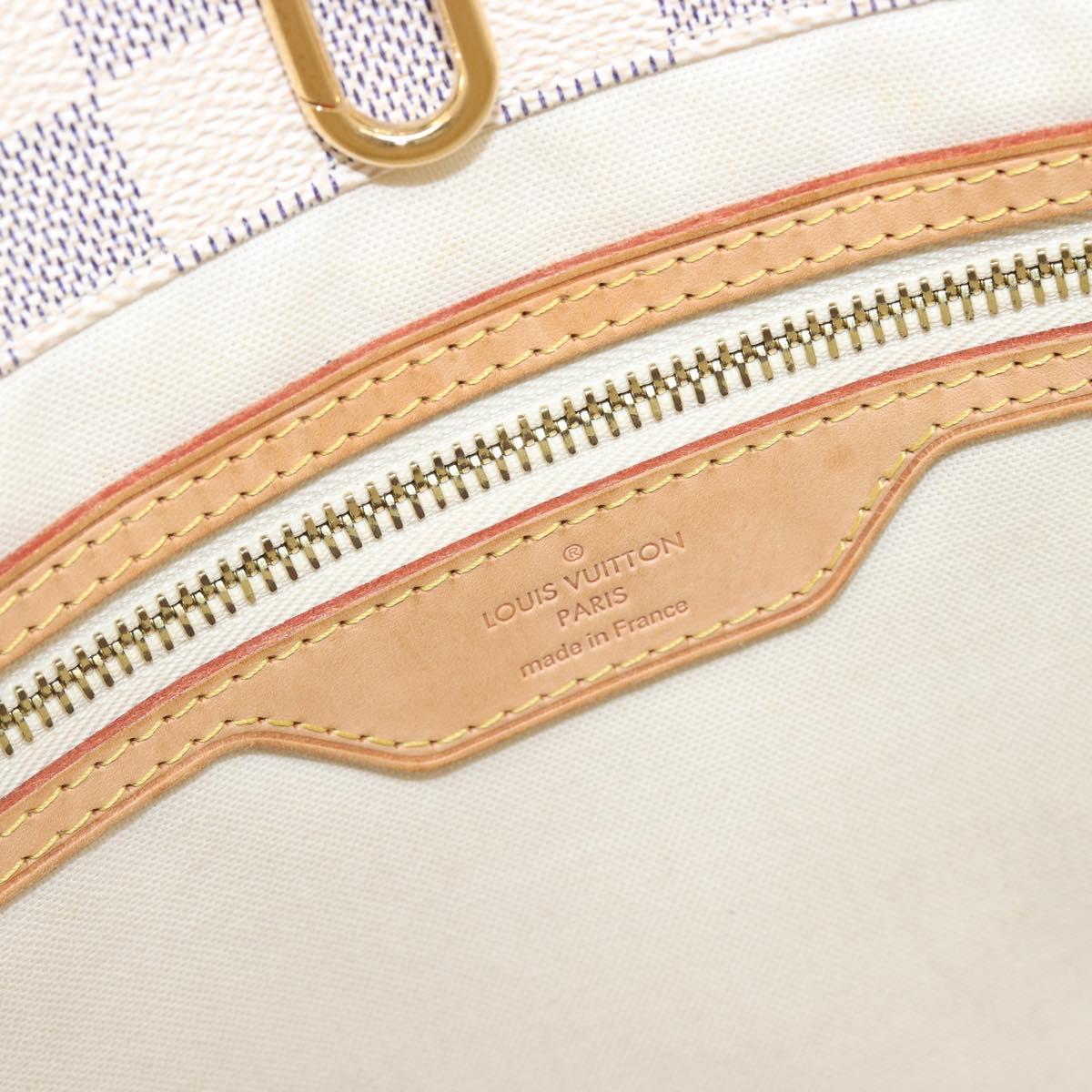 LOUIS VUITTON Damier Azur Plan Soleil Cabas PM Tote Bag N41179 LV Auth ep16538V