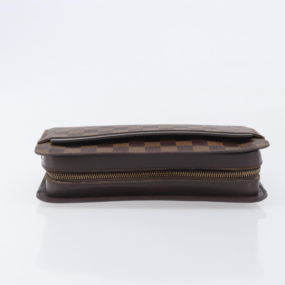 LOUIS VUITTON Damier Ebene Saint Louis Clutch Bag N51993 LV Auth ep16546