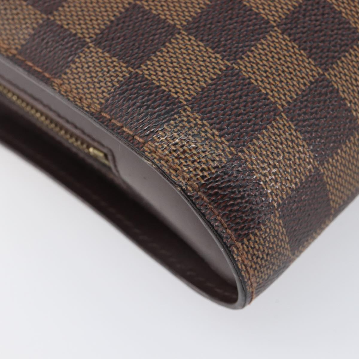 LOUIS VUITTON Damier Ebene Saint Louis Clutch Bag N51993 LV Auth ep16546
