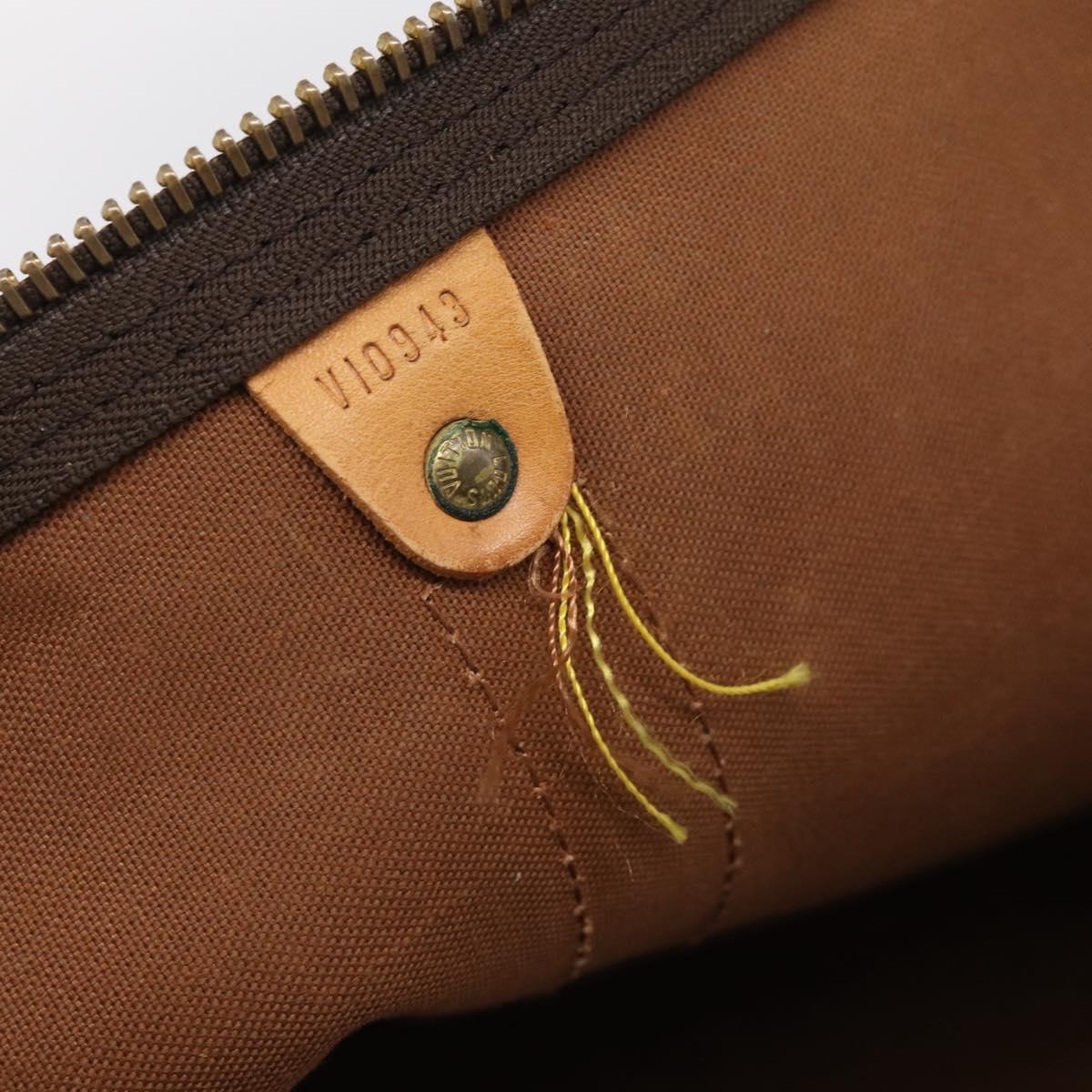 LOUIS VUITTON Monogram Keepall Bandouliere 50 Boston Bag M41416 LV Auth ep16549A