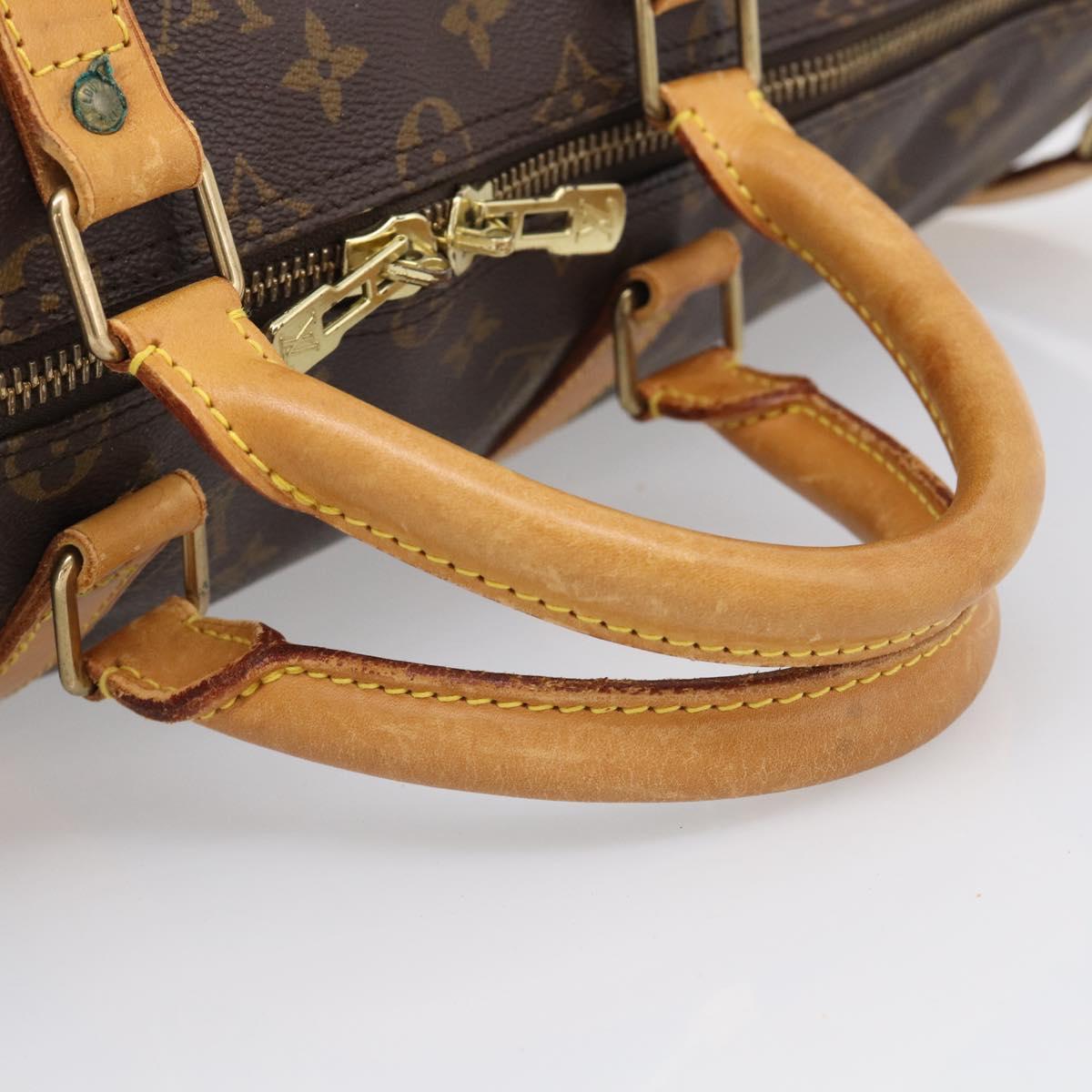 LOUIS VUITTON Monogram Keepall Bandouliere 50 Boston Bag M41416 LV Auth ep16549A