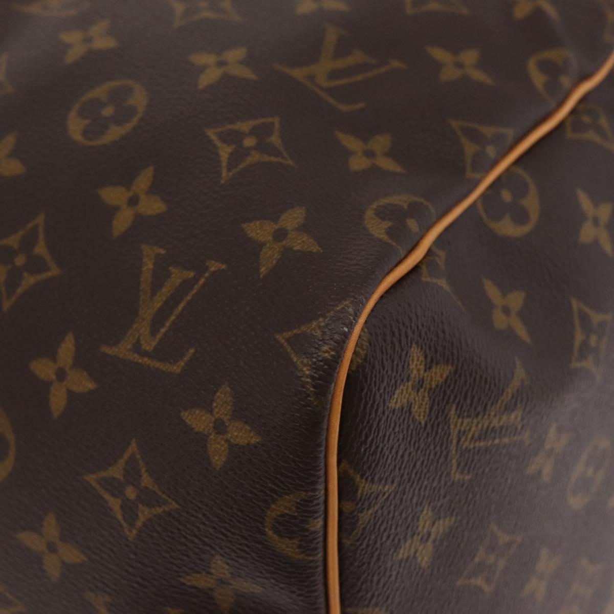 LOUIS VUITTON Monogram Keepall 55 Boston Bag M41424 LV Auth ep16563V