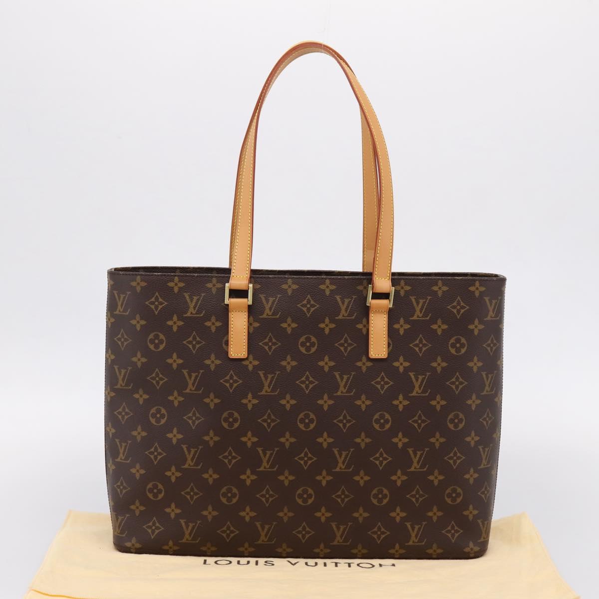 LOUIS VUITTON Monogram Luco Tote Bag M51155 LV Auth ep16566V