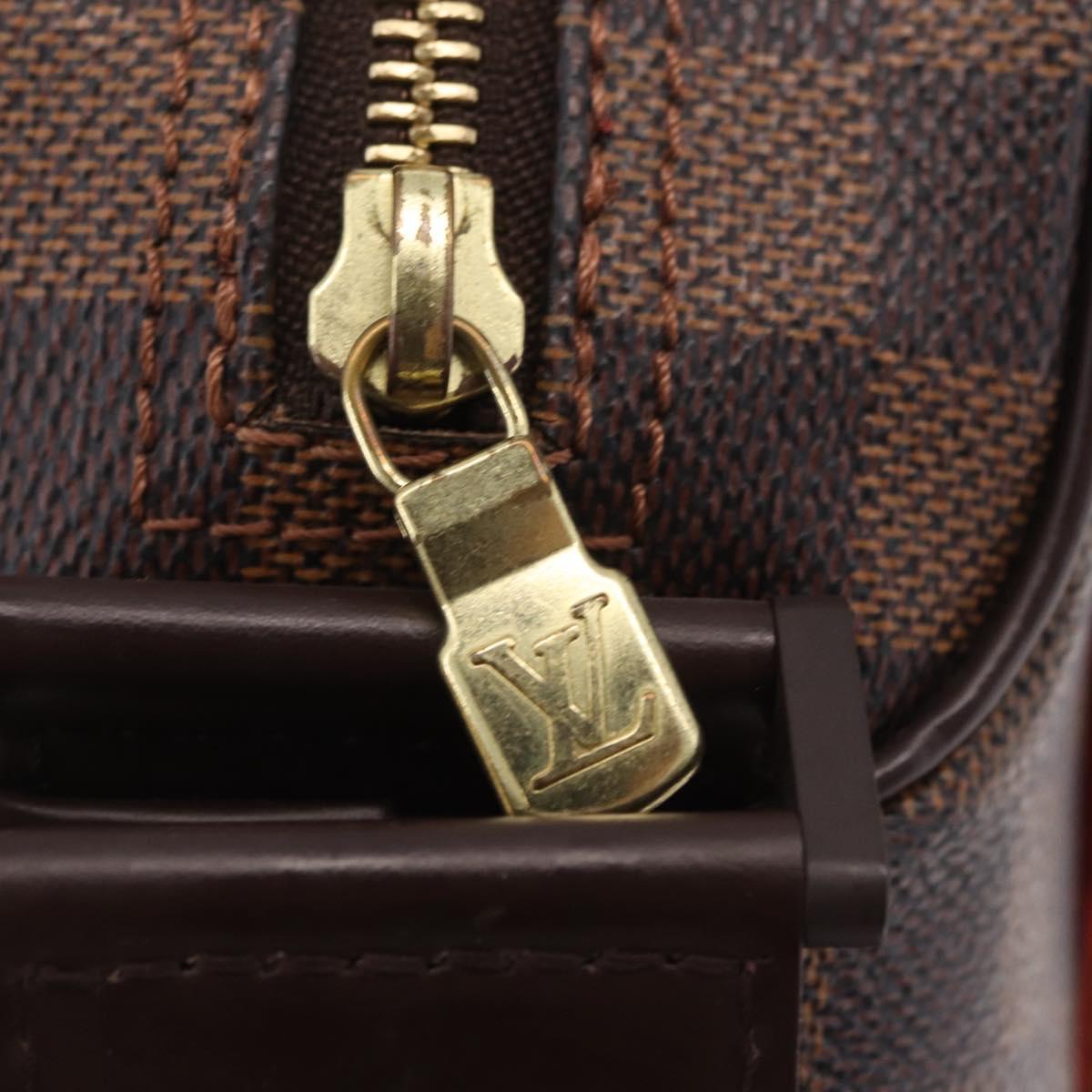 LOUIS VUITTON Damier Ebene Olaf PM Shoulder Bag N41442 LV Auth ep16581V