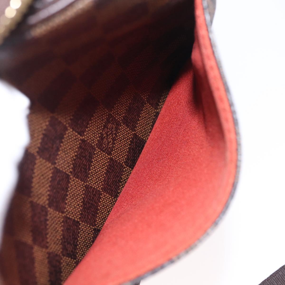 LOUIS VUITTON Damier Ebene Olaf PM Shoulder Bag N41442 LV Auth ep16581V