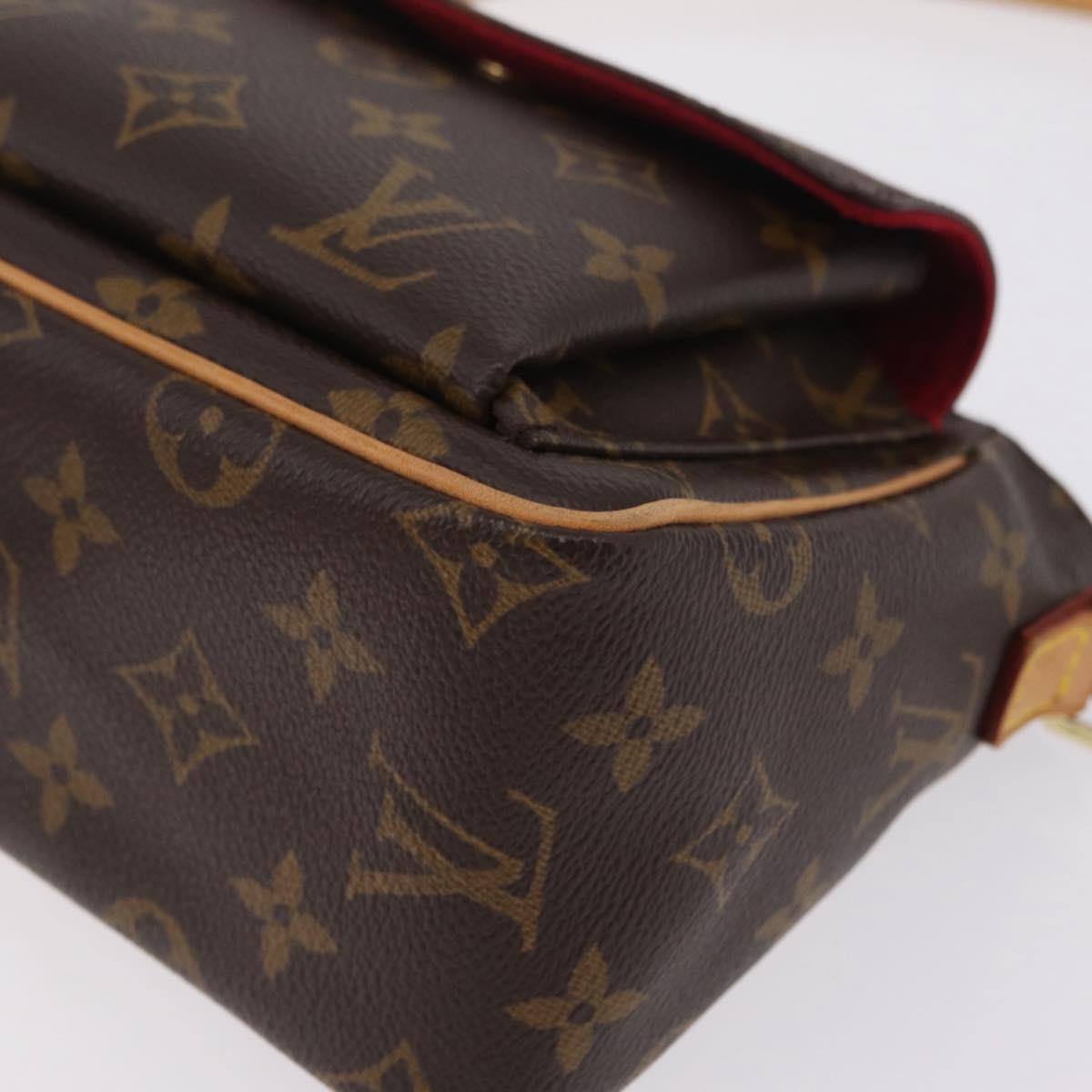 LOUIS VUITTON Monogram Viva Cite PM Shoulder Bag M51165 LV Auth ep16585V