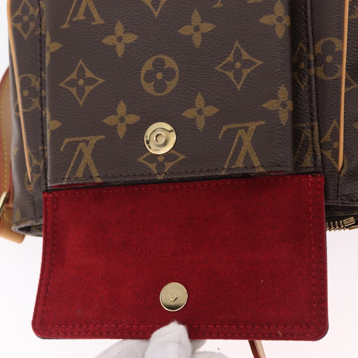 LOUIS VUITTON Monogram Viva Cite PM Shoulder Bag M51165 LV Auth ep16602V