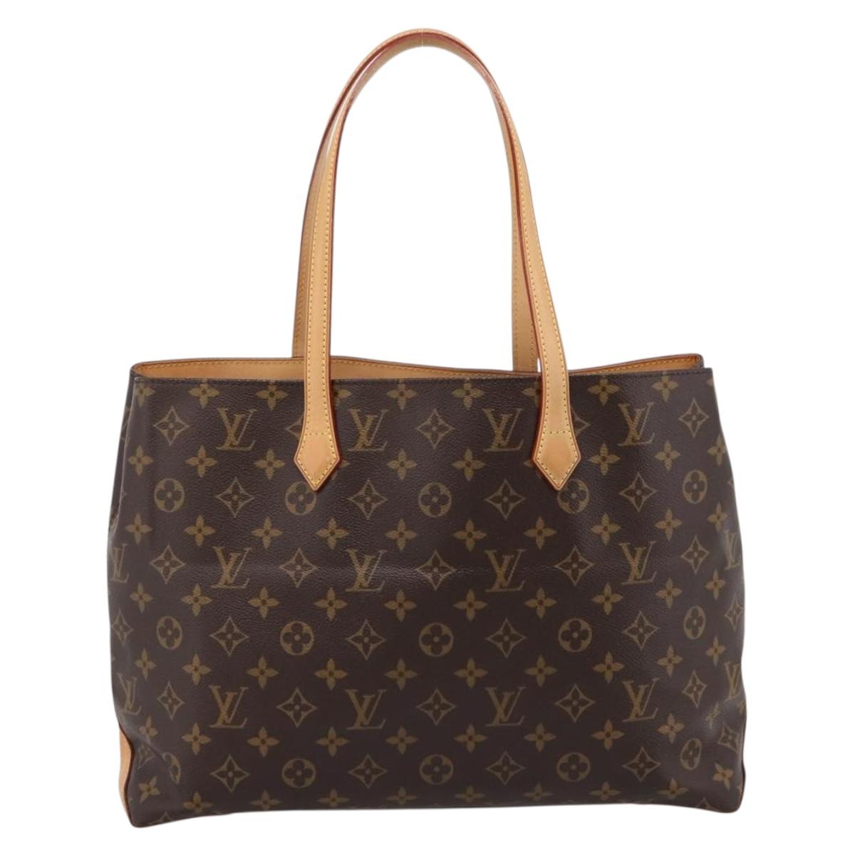 LOUIS VUITTON Monogram Wilshire MM Hand Bag M45644 LV Auth ep16608V