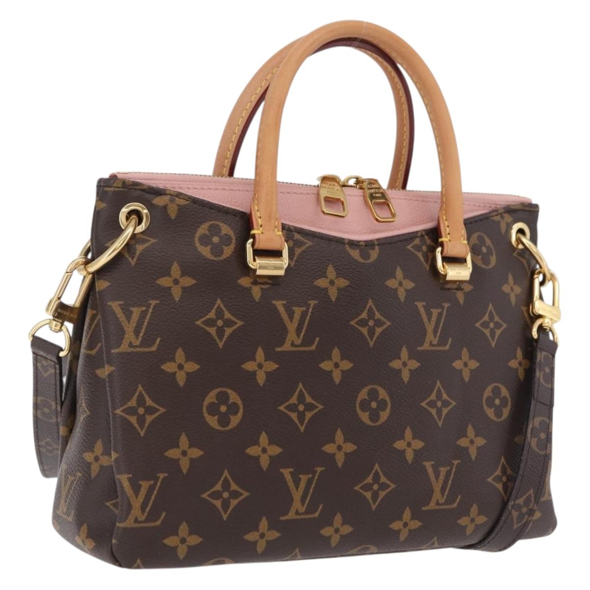 LOUIS VUITTON Monogram Palas BB Hand Bag M40464 LV Auth ep16619A