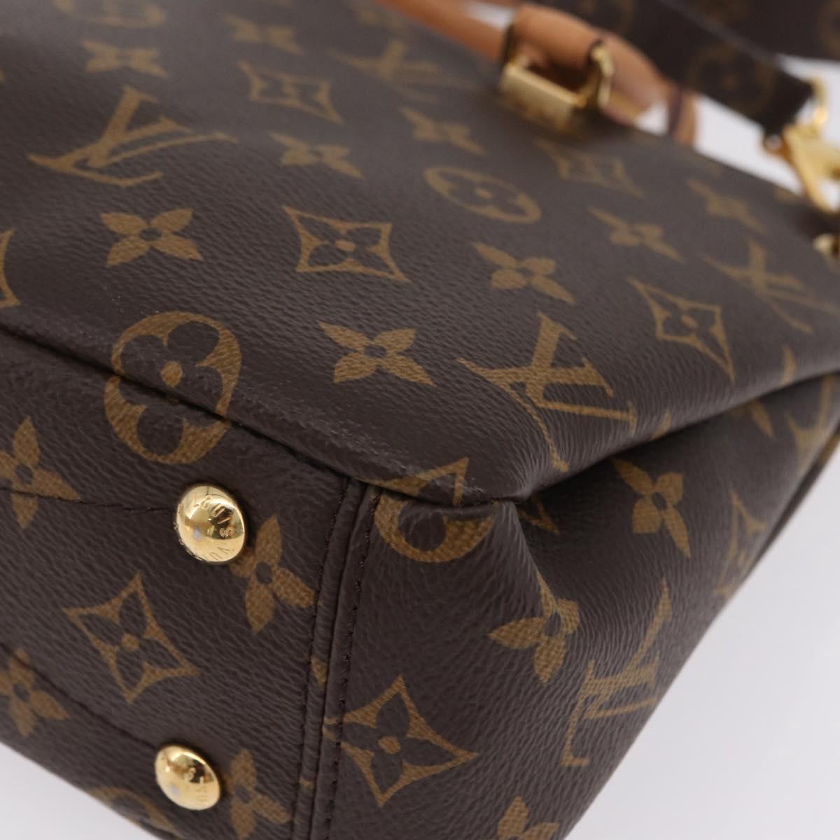 LOUIS VUITTON Monogram Palas BB Hand Bag M40464 LV Auth ep16619A