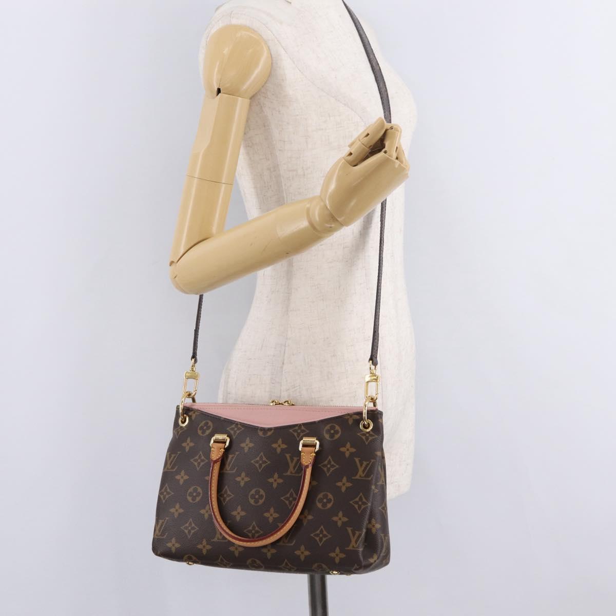LOUIS VUITTON Monogram Palas BB Hand Bag M40464 LV Auth ep16619A