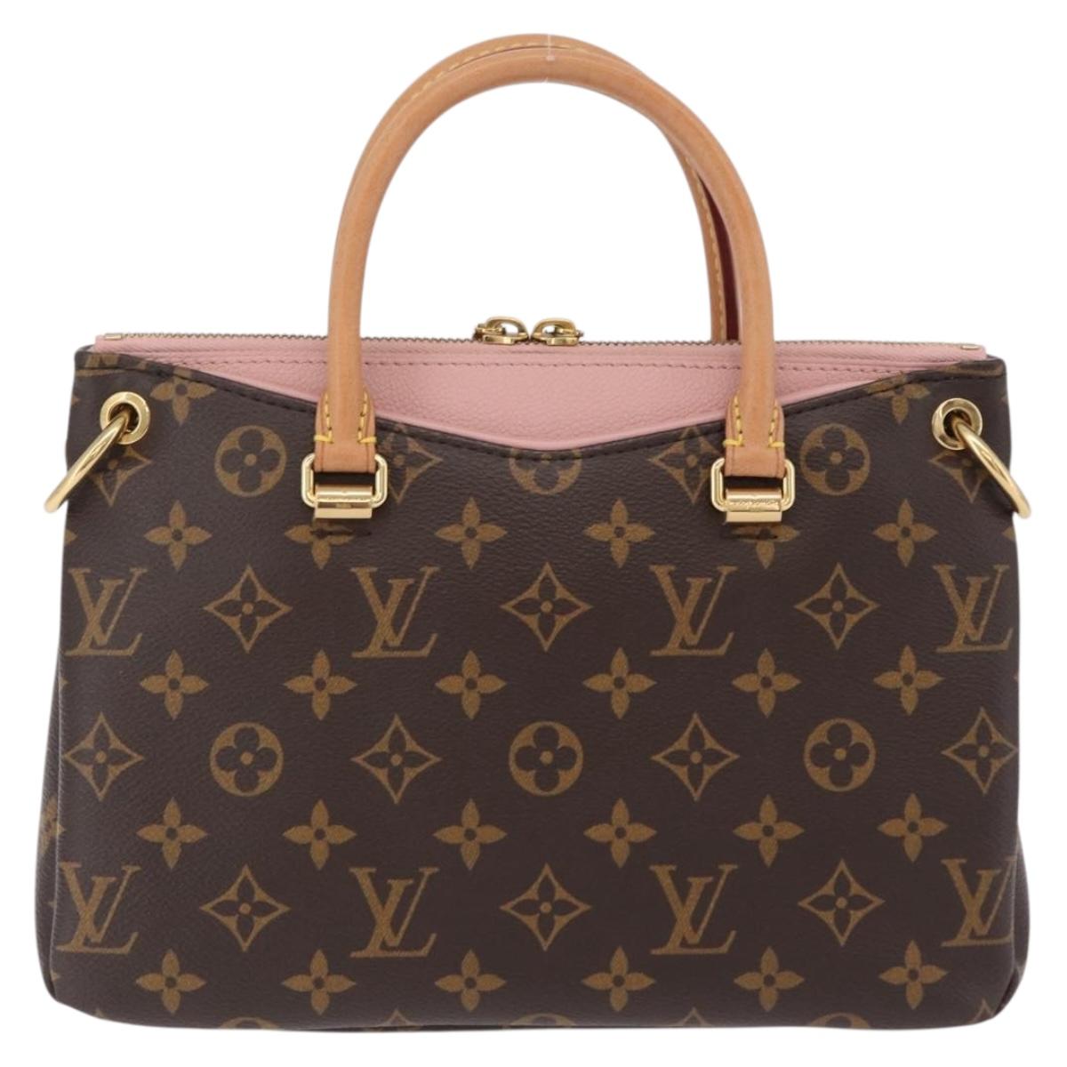 LOUIS VUITTON Monogram Palas BB Hand Bag M40464 LV Auth ep16619A