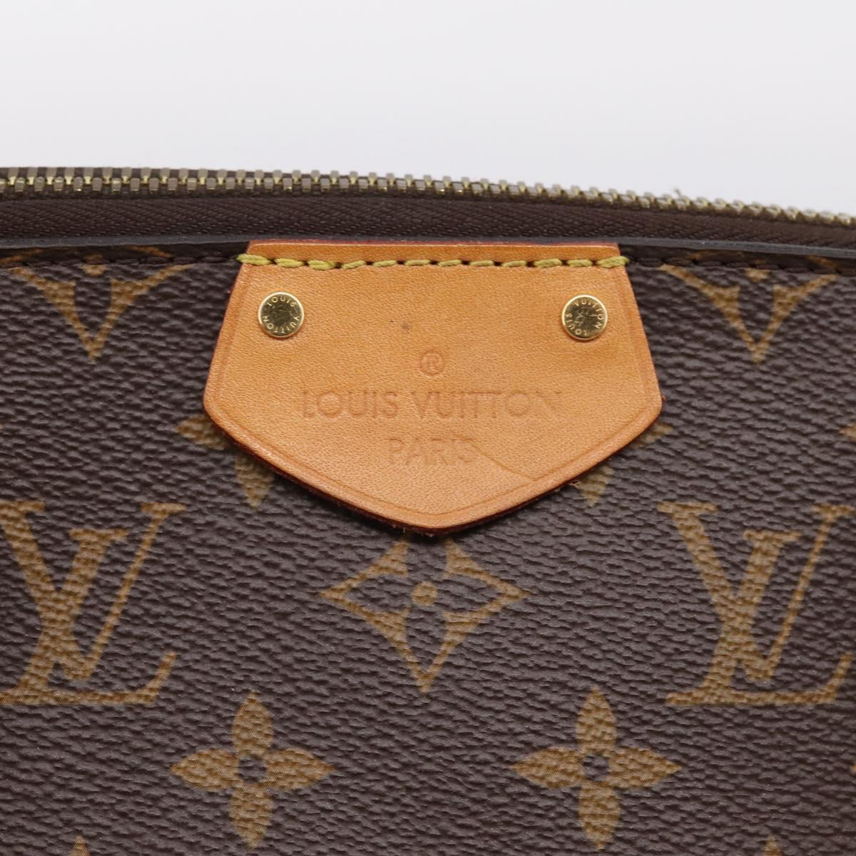 LOUIS VUITTON Monogram Turen MM Hand Bag M48814 LV Auth ep16623A