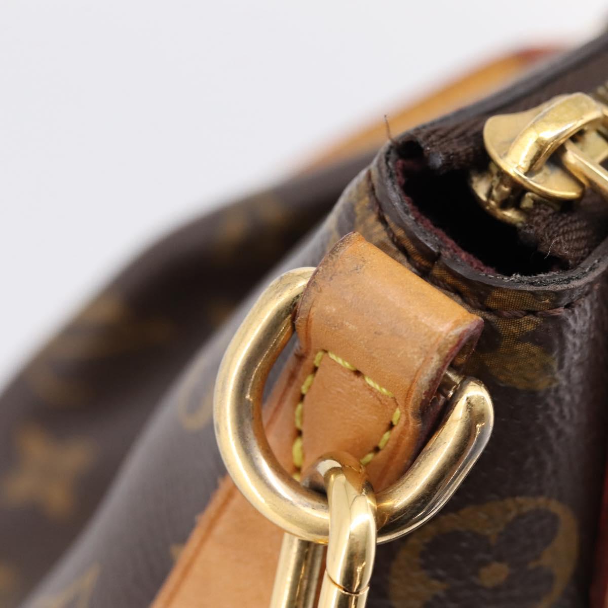 LOUIS VUITTON Monogram Turen MM Hand Bag M48814 LV Auth ep16623A