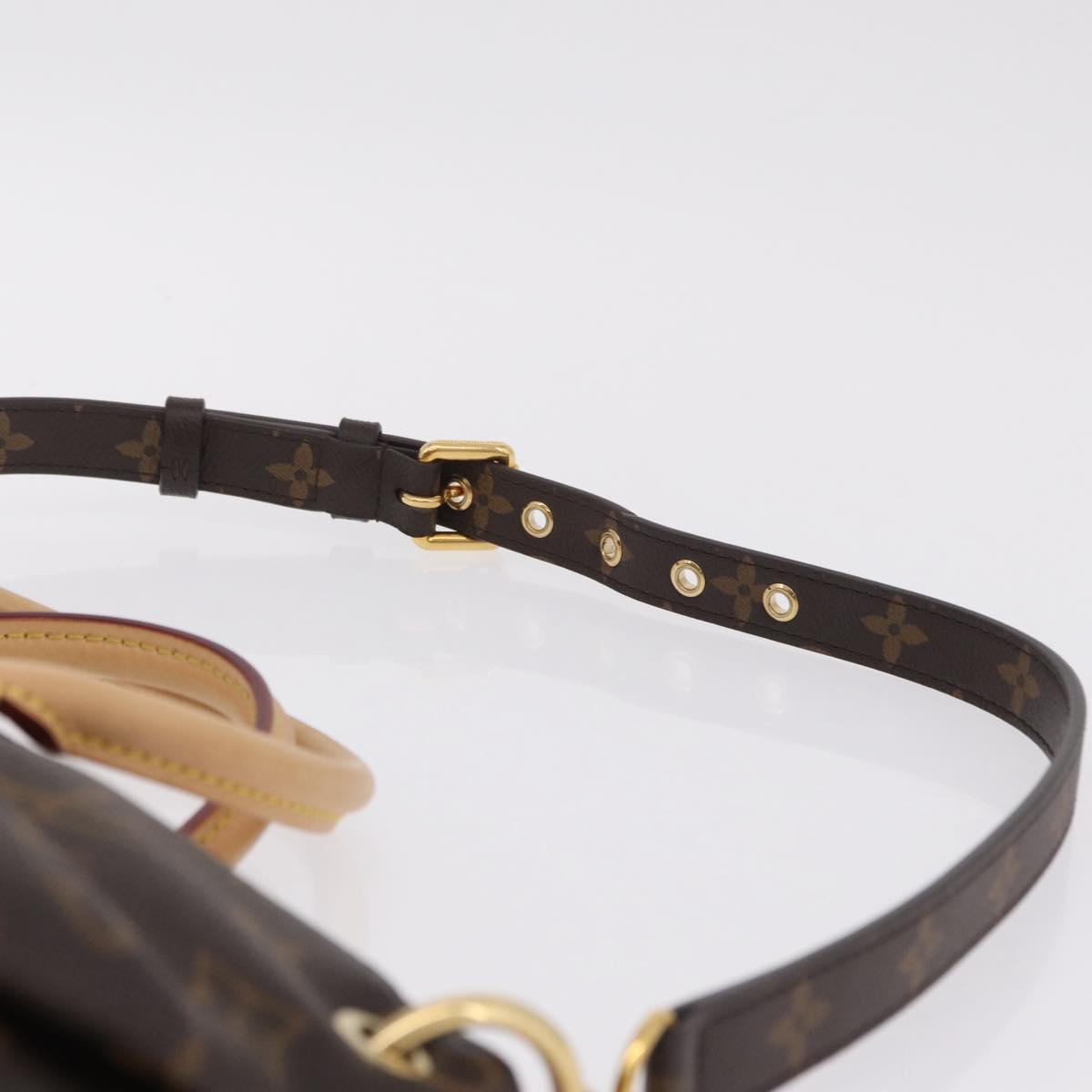 LOUIS VUITTON Monogram Pallas MM Hand Bag M40907 LV Auth ep16632M
