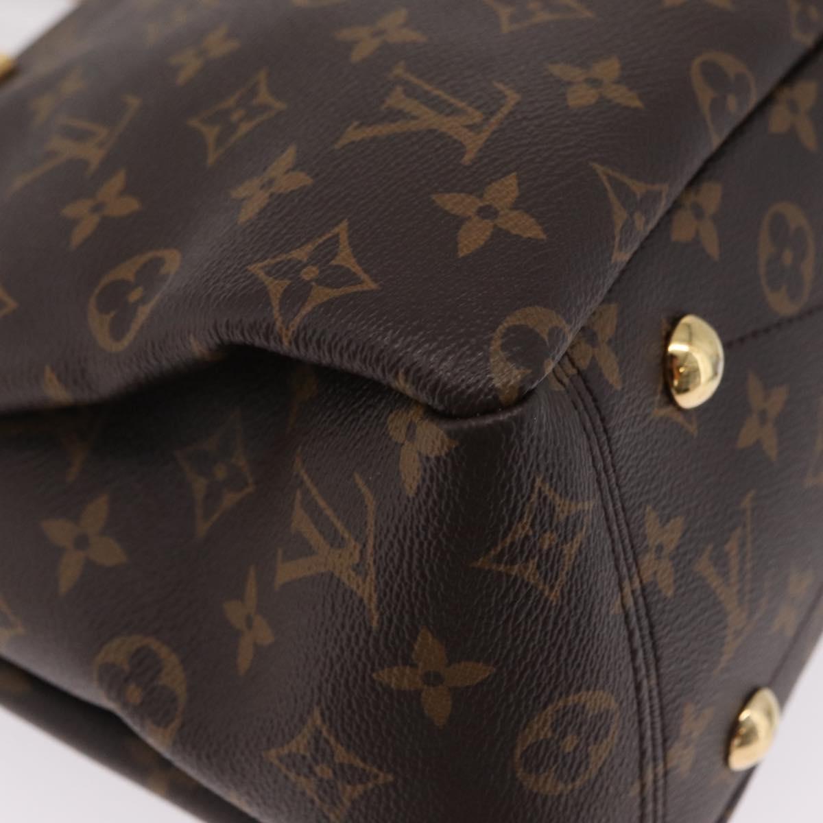 LOUIS VUITTON Monogram Pallas MM Hand Bag M40907 LV Auth ep16632M