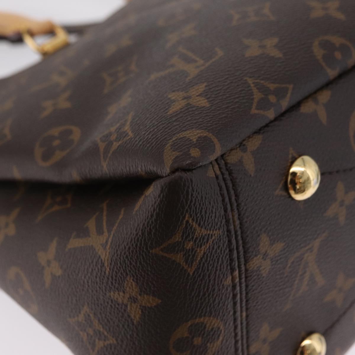LOUIS VUITTON Monogram Pallas MM Hand Bag M40907 LV Auth ep16632M