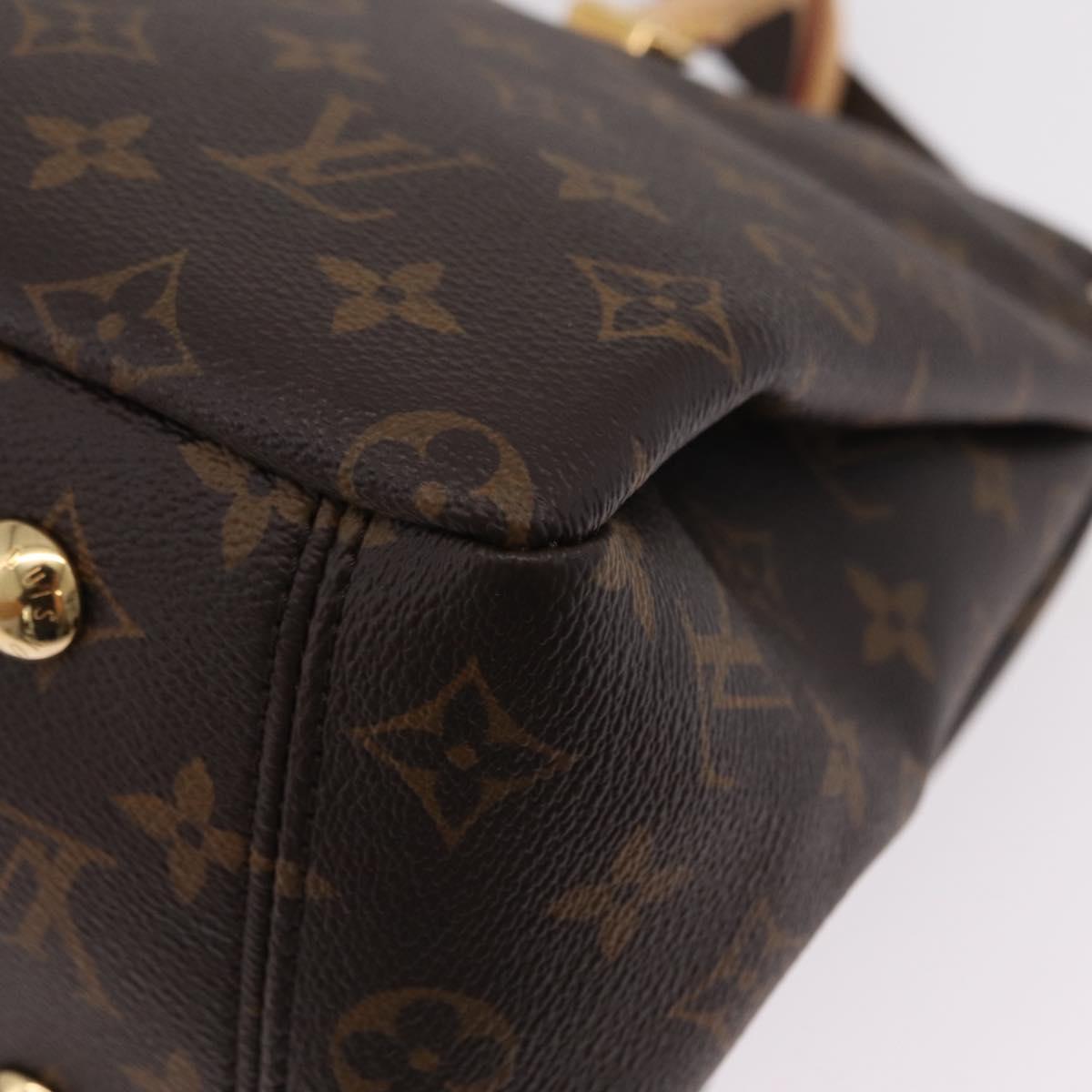 LOUIS VUITTON Monogram Pallas MM Hand Bag M40907 LV Auth ep16632M