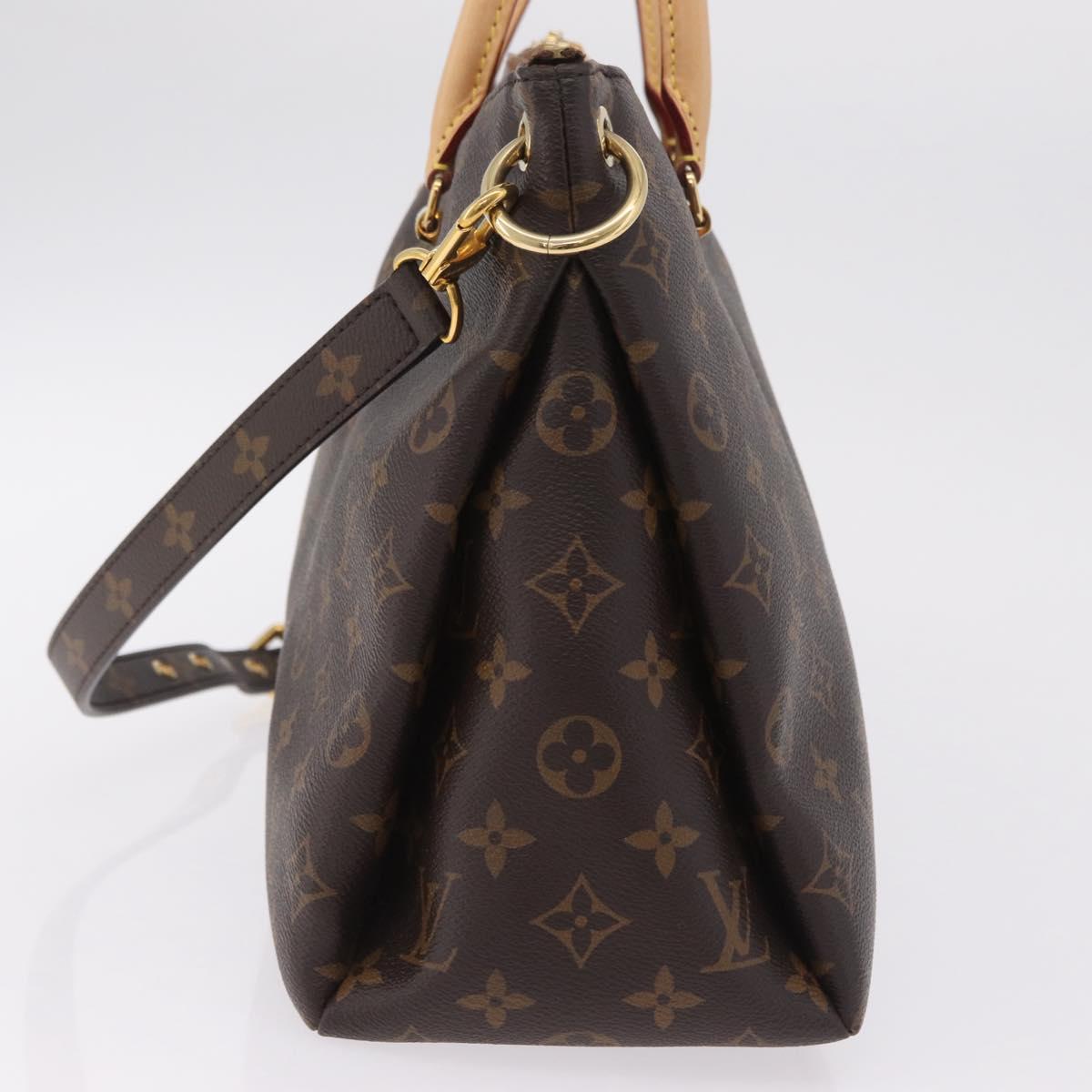 LOUIS VUITTON Monogram Pallas MM Hand Bag M40907 LV Auth ep16632M