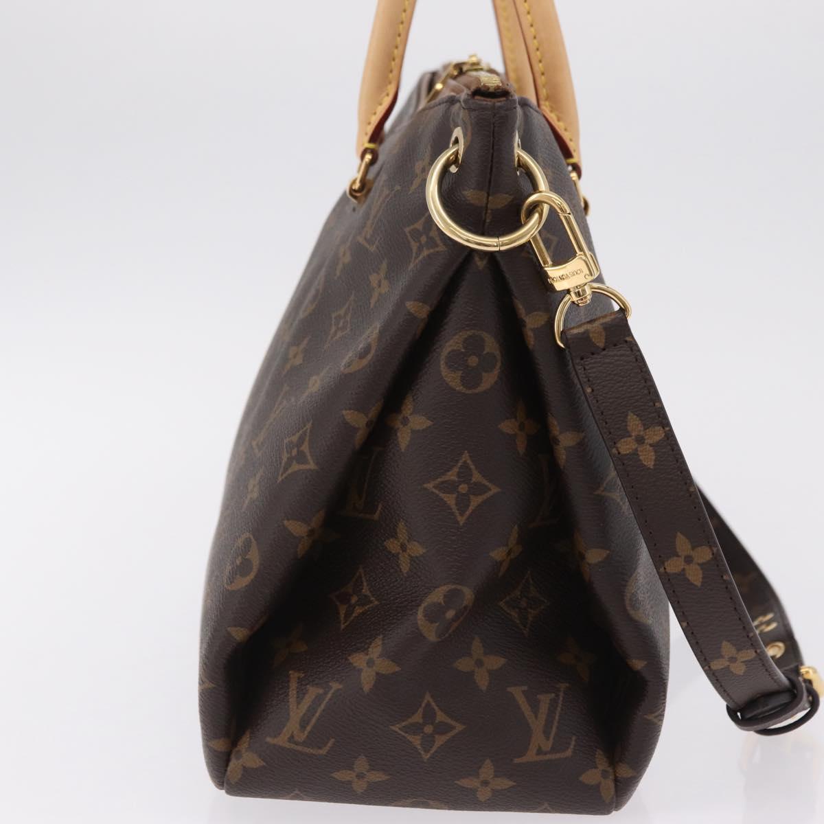 LOUIS VUITTON Monogram Pallas MM Hand Bag M40907 LV Auth ep16632M