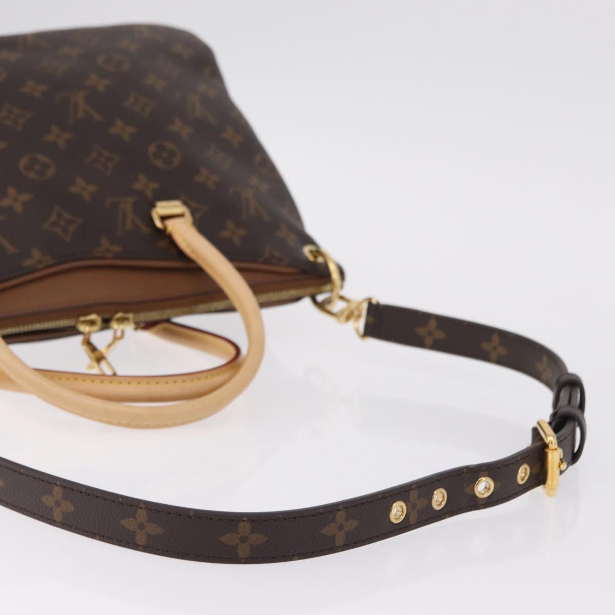 LOUIS VUITTON Monogram Pallas MM Hand Bag M40907 LV Auth ep16632M