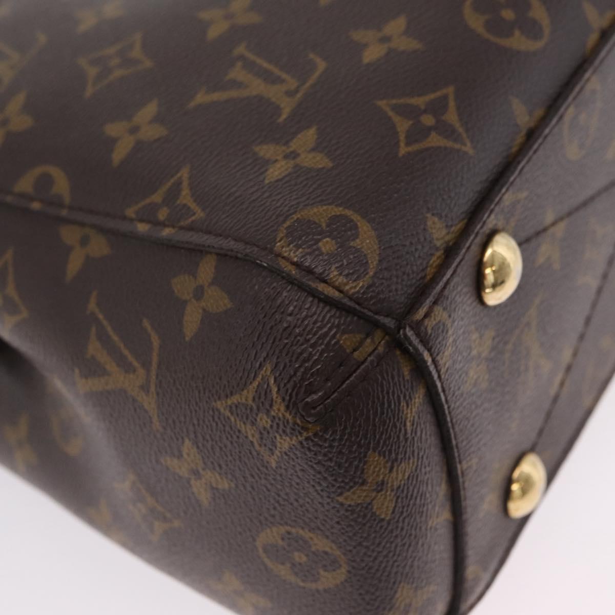 LOUIS VUITTON Monogram Montaigne BB Hand Bag 2way M41055 LV Auth ep16643V