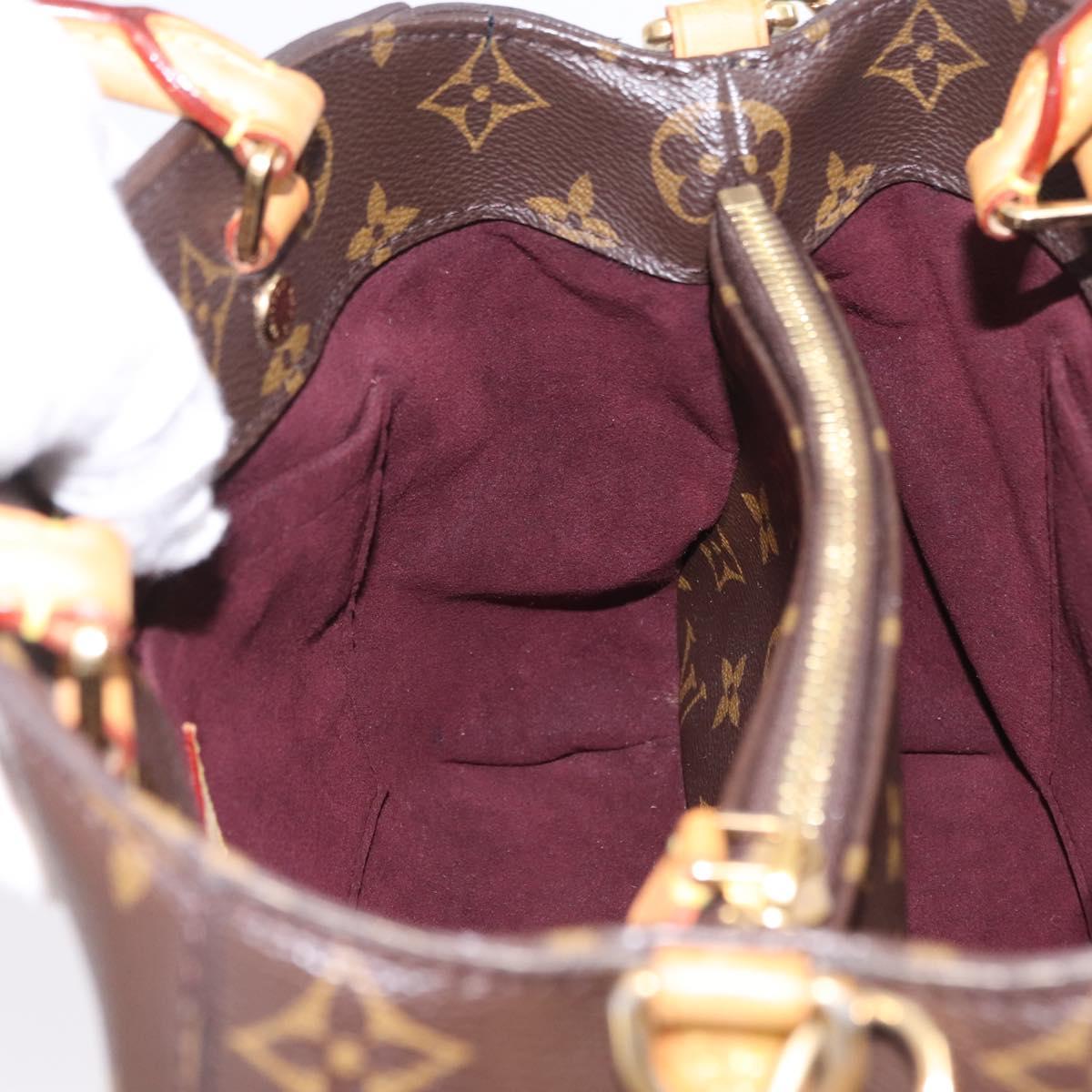 LOUIS VUITTON Monogram Montaigne BB Hand Bag 2way M41055 LV Auth ep16643V