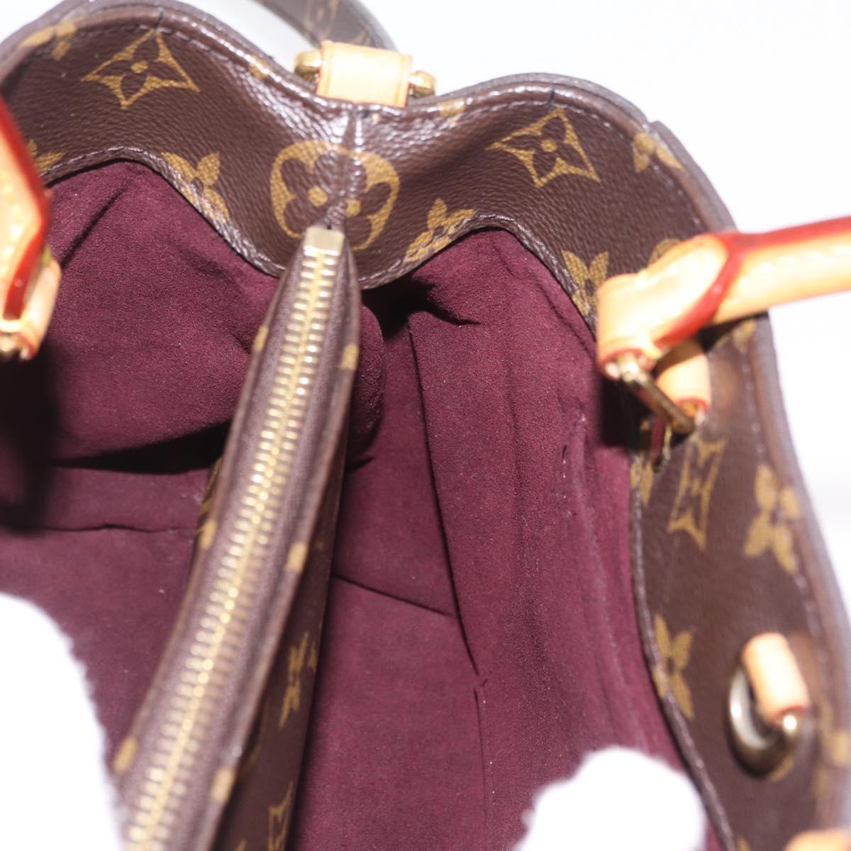 LOUIS VUITTON Monogram Montaigne BB Hand Bag 2way M41055 LV Auth ep16643V