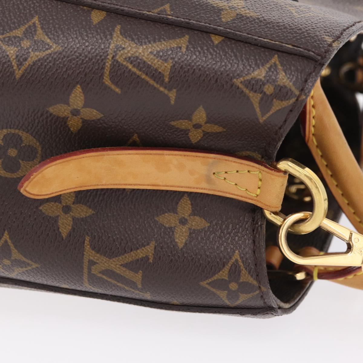 LOUIS VUITTON Monogram Montaigne BB Hand Bag 2way M41055 LV Auth ep16643V
