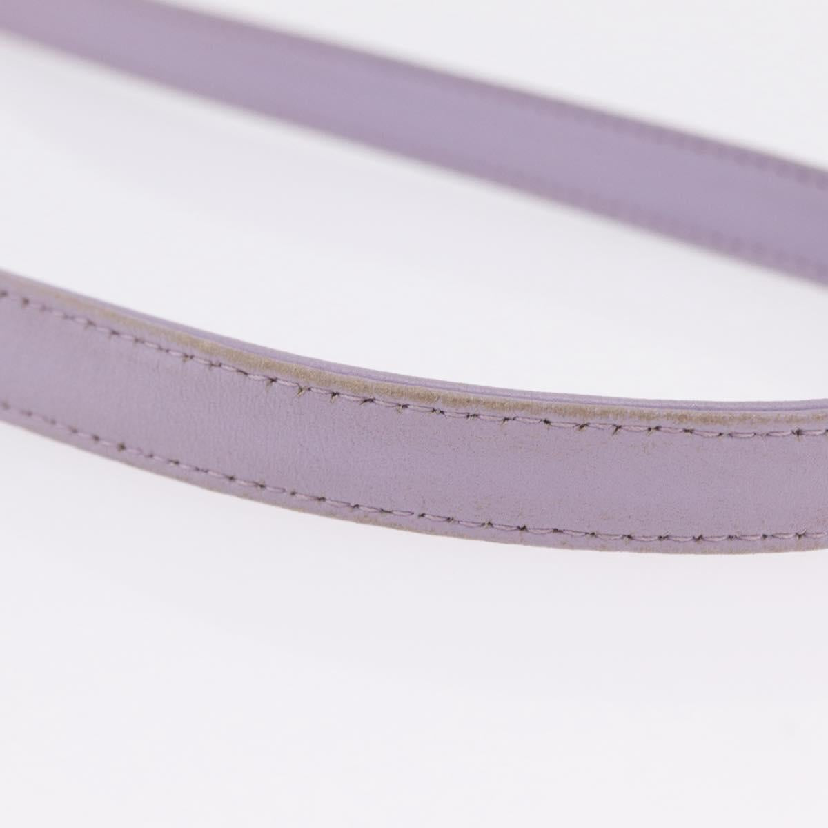 Christian Dior Lady Dior Canage Hand Bag Lamb Skin 2way Purple Auth ep16659SAM