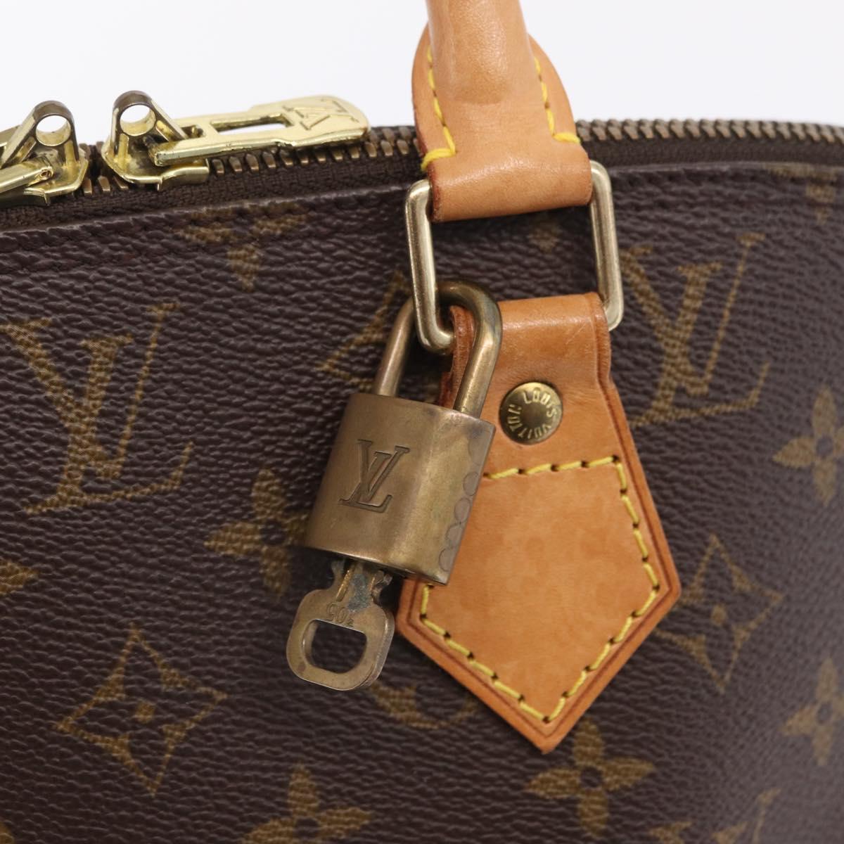 LOUIS VUITTON Monogram Alma Hand Bag M51130 LV Auth ep16670A